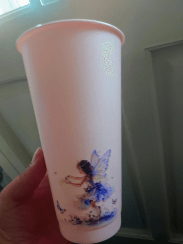 Pink Fairy Cold Cups 