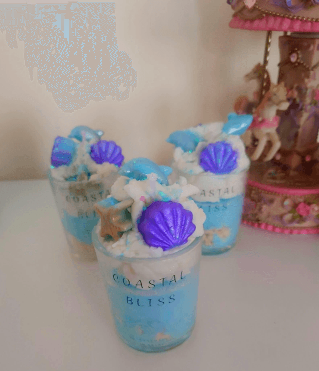 Small Whipped Candles 