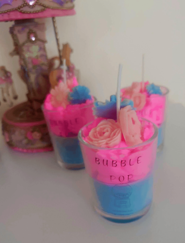 Small Whipped Candles 