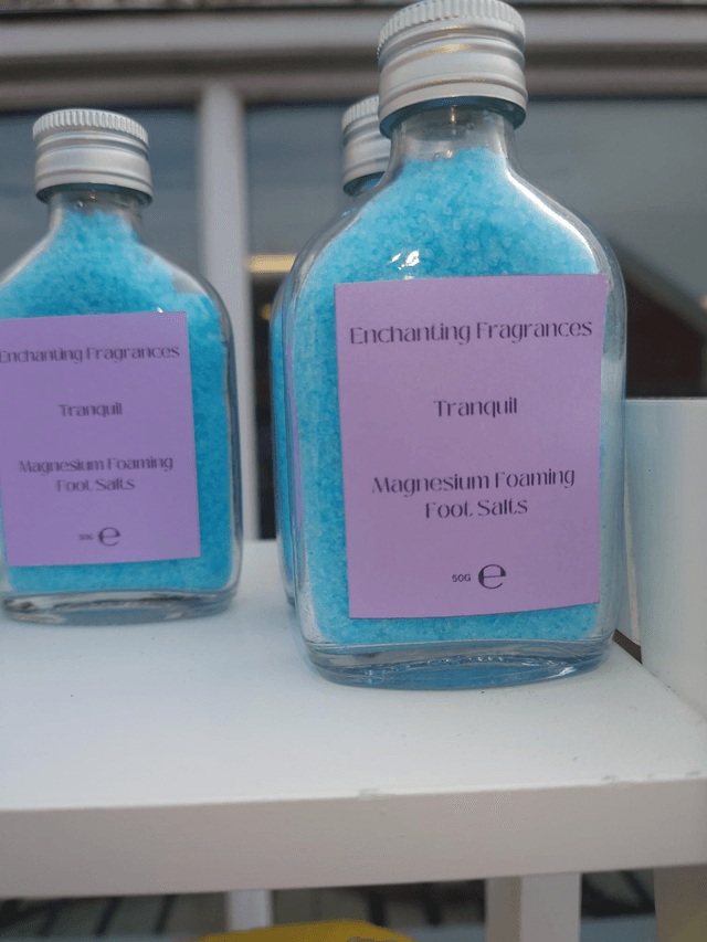 Magnesium Foaming Foot Salts - Tranquil 