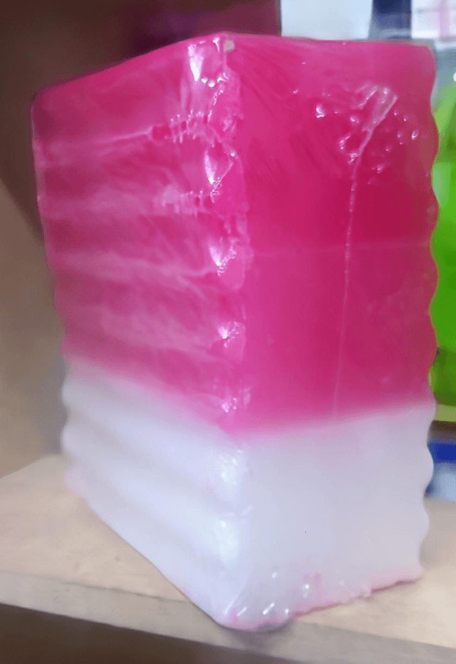 Soap Loaf Slice - Hibiscus &amp; Coconut Water 